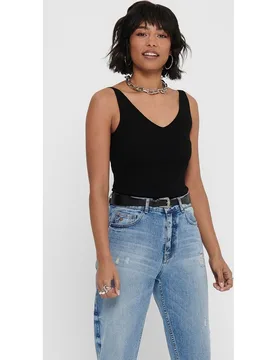 Top de mujer de punto de tirantes - JDY - FashionsVida