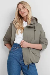 Women's 'Vena' Waterproof Jacket in Khaki Size: 16 - Khaki - Size: 16
