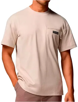 Echo passage camiseta montaña manga corta hombre Marron (S) - Columbia - FashionsVida