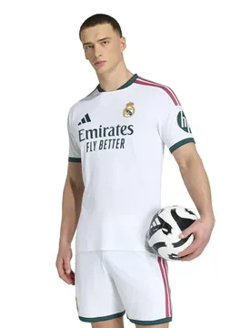 T-shirt à Manches Courtes Domicile Real Madrid 26/27 Authentic Jersey White M - Adidas - FashionsVida