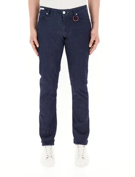 Jeans straight leg BLU SCURO 33 - Tramarossa - FashionsVida