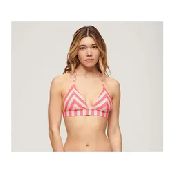 Top Bikini Triangle Pink Stripe XS
