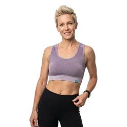 Soutien-gorge De Sport Natural Training Chinese Violet Melange S