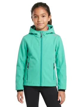 Veste Softshell Fix Hood 3a29385n Aquamint 3 Années Fille - CMP - FashionsVida