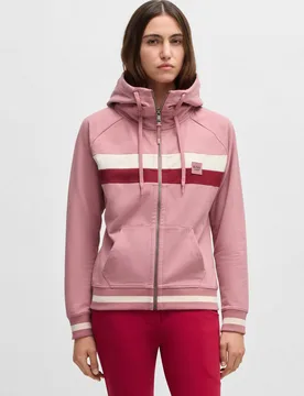 Equestrian Damen Zip Hoodie RIVA rose haze XS - BOSS - FashionsVida