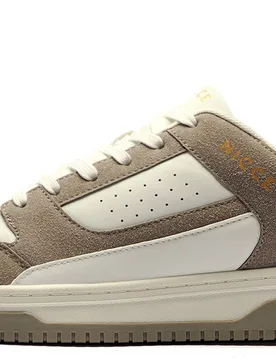 Esseli Mens Trainers - White - Size Uk 9 - Nicce - FashionsVida