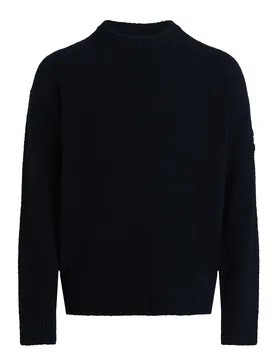 High Texture Sweater Ck Black M Herren - Calvin Klein - FashionsVida