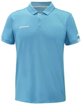 Play Short Sleeve Polo Cyan / Blue 2XL - Babolat - FashionsVida