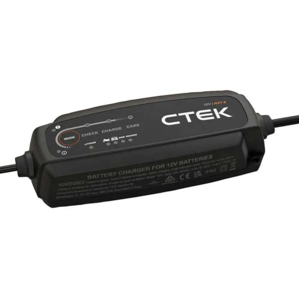 Nxt 5 Eu 12v 5a Battery Charger Black One Size unisex - CTEK - FashionsVida