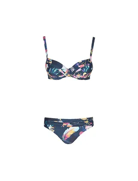 Bikini de mujer azul oscuro 38 A/B - Bomain - FashionsVida