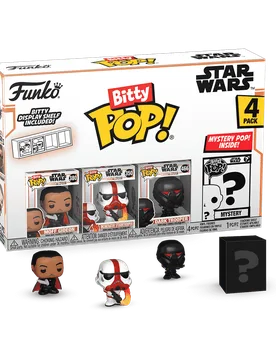 Bitty POP! The Mandalorian: Moff Gideon, Incinerator Stormtrooper & Dark Trooper 4-Pack - Funko - FashionsVida
