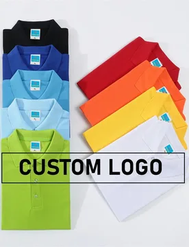 Custom Short Sleeve Polo Shirts Men Print Embroidery Logo Women Solid Summer Casual Cotton Tees Unisex Top Business Clothes - Aliexpress - FashionsVida