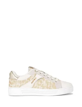 Women's 'Daze Raffia' Trainers in Cream Size: 8 - Cream - Size: 8 - Carvela - FashionsVida