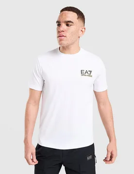 Mens Back Vertical Logo T-Shirt - Bianco, bianco bianco Uomo taglia S - Emporio armani - FashionsVida