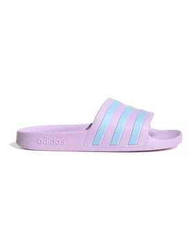 Ciabatte da Piscina lilla con strisce Adilette Aqua 40⅔ - Adidas - FashionsVida