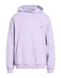 Sweatshirt Herren Lila L Herren