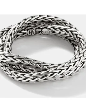 Minianillo Chain plateado - John Hardy - FashionsVida