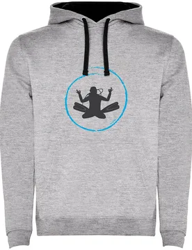 Felpa Con Cappuccio Diver Zen Two-colour - Kruskis - FashionsVida