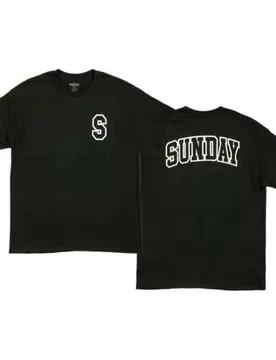 Maglietta A Maniche Corte Blockhead Forest Green - Sunday - FashionsVida