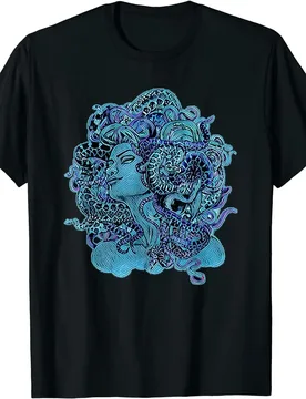 Ancient Greek Mythology - The Monster Medusa T-Shirt. Summer Cotton Short Sleeve O-Neck Mens T Shirt New S-3XL - Aliexpress - FashionsVida