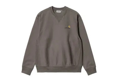 American Script Sweatshirt - Sweatshirt-Crewneck - graubraun - Herren - Size: XL