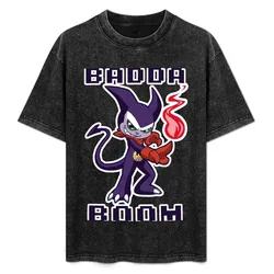 Badda Boom T-Shirt Simple Line Art Print Tee