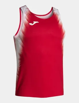 Maglietta Senza Maniche Elite Xi Red / White XL - Joma - FashionsVida