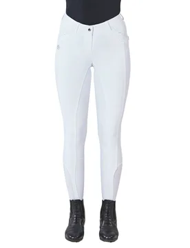 Damen Reithose ZAYA-KNIE SHOW weiß 42 - Busse - FashionsVida