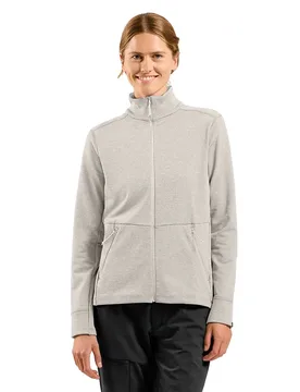 Grid Full Zip Fleece Gardenia 2XS Women - Odlo - FashionsVida