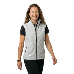 Active Softshell Vest Aluminium XL Women