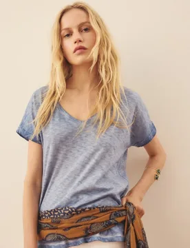 Camiseta de mujer Cool Dye - Southern Cotton - FashionsVida