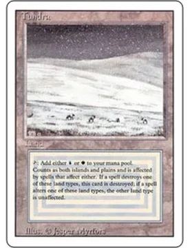 Tundra Revised (3rd Edition) - Magic: The Gathering - FashionsVida