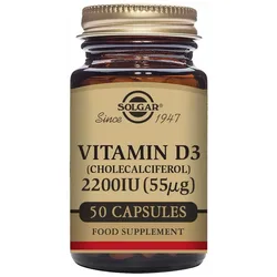 Vitamina D3 2200 Ui 55 Mcg 50 Unità Brown