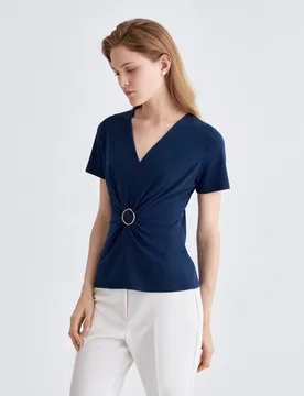 Camiseta de mujer lisa manga corta - Zermatt - FashionsVida