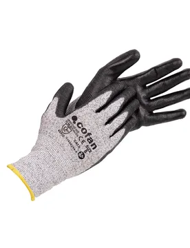 Gants De Travail 11000289 12 Unités Black / Grey 7 - Cofan - FashionsVida