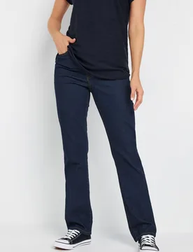 Women's Tall Straight Leg Jeans in Dark Indigo Size: 22L - Dark Indigo - Size: 22L - Long tall sally - FashionsVida