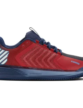 Ultrashot 3 Hb Clay Shoes Lollipop / Blue Opal / White UK 7.5 - K-swiss - FashionsVida