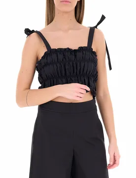 I BLUES Top cropped NERO 42 - I Blues - FashionsVida