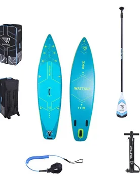 Ensemble De Paddle Surf Gonflable Pike Combo 11´6´´ Blue / Lime 350 cm unisex - Wattsup - FashionsVida