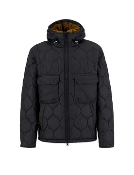 Chaqueta acolchada ligera RE-ENGINEERED negro L - Barbour - FashionsVida