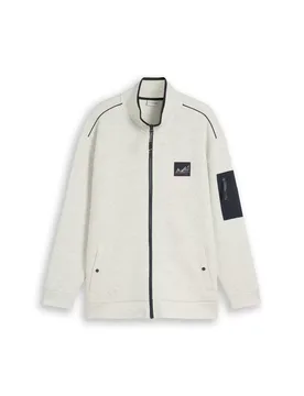 Plus structured stand-up jacke male - 4XL - FashionsVida