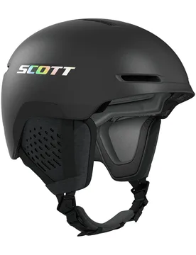 Casque de ski/snowboard - Track Granite Black/Holo Silver - Taille S - Noir - Scott - FashionsVida