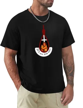 Look at Me, Damien - Inspired by The Omen T-Shirt Casual Lightweight Short Sleeve Top - Aliexpress - FashionsVida