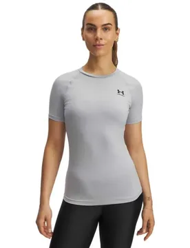 T-shirt à Manches Courtes Heatgear Authentics Comp Gray XL - Under armour - FashionsVida
