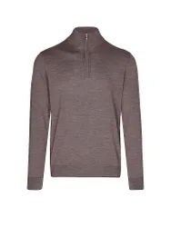 Pullover Troyer rosso scuro M