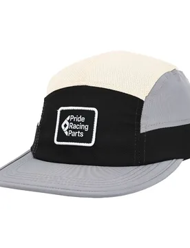 Cappellino Con Visiera 5 Panel Icon Patch Grey / Sand - Pride Racing - FashionsVida