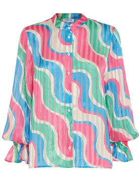 Synesthesia Silk Adrienne Shirt - XS - Paolita London - FashionsVida