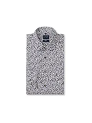 Hemd Slim Fit grau 44 herren