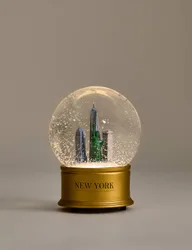 Light Up New York City Snow Globe Multi