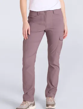 Conniston Womens Stretch Cargo Trousers - Brown - Brown - Size: 14 - Mountain Warehouse - FashionsVida
